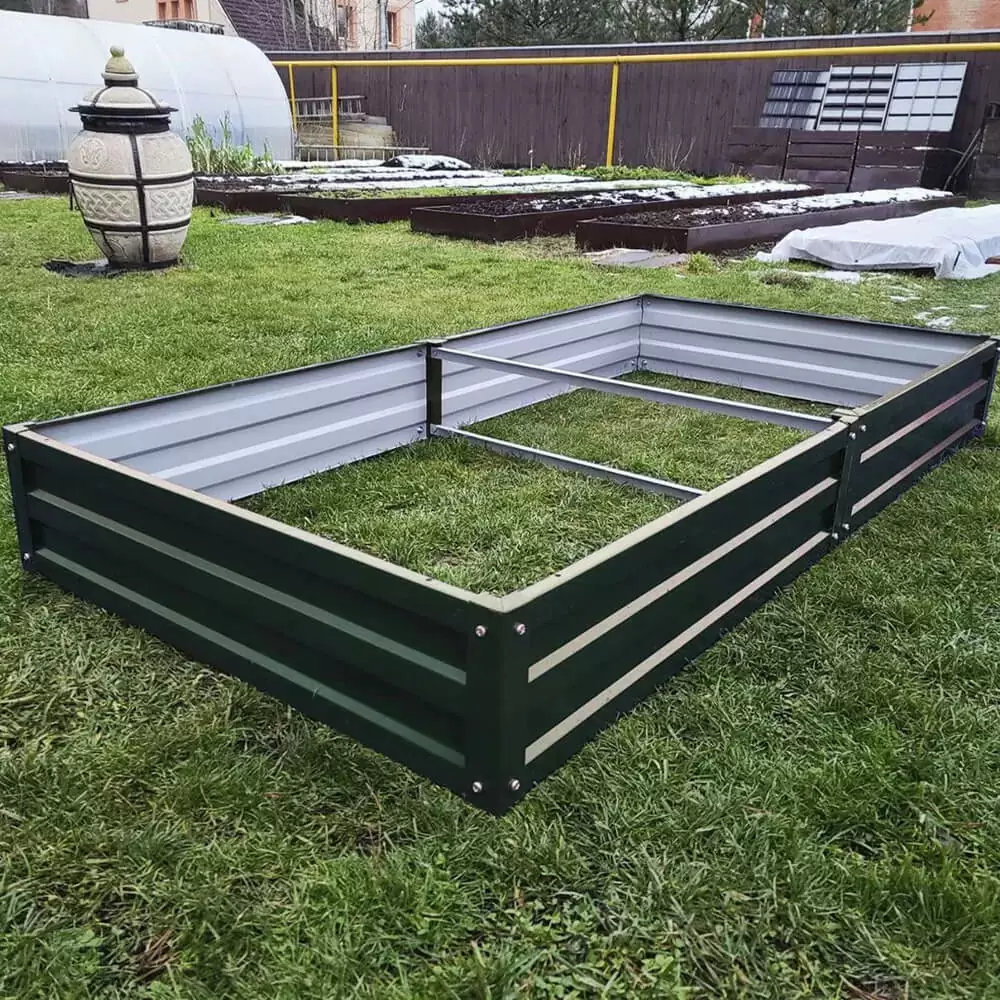 Зеленая усиленная грядка (0,6 х 4)